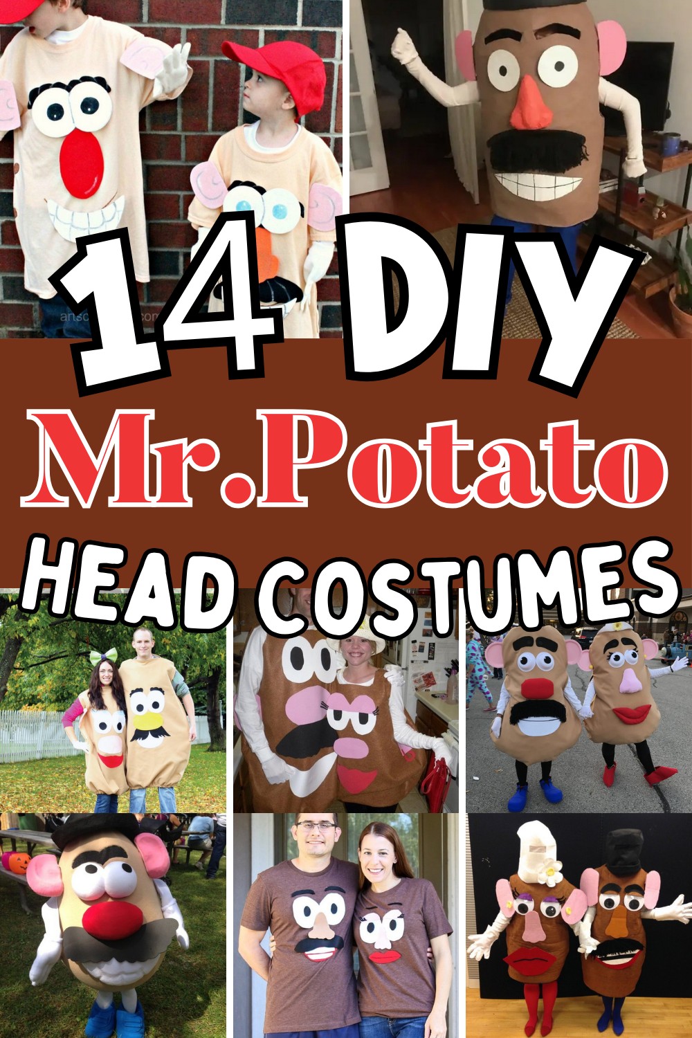 14 DIY Mr Potato Head Costume Ideas For Being The Star Of Party Julie 
