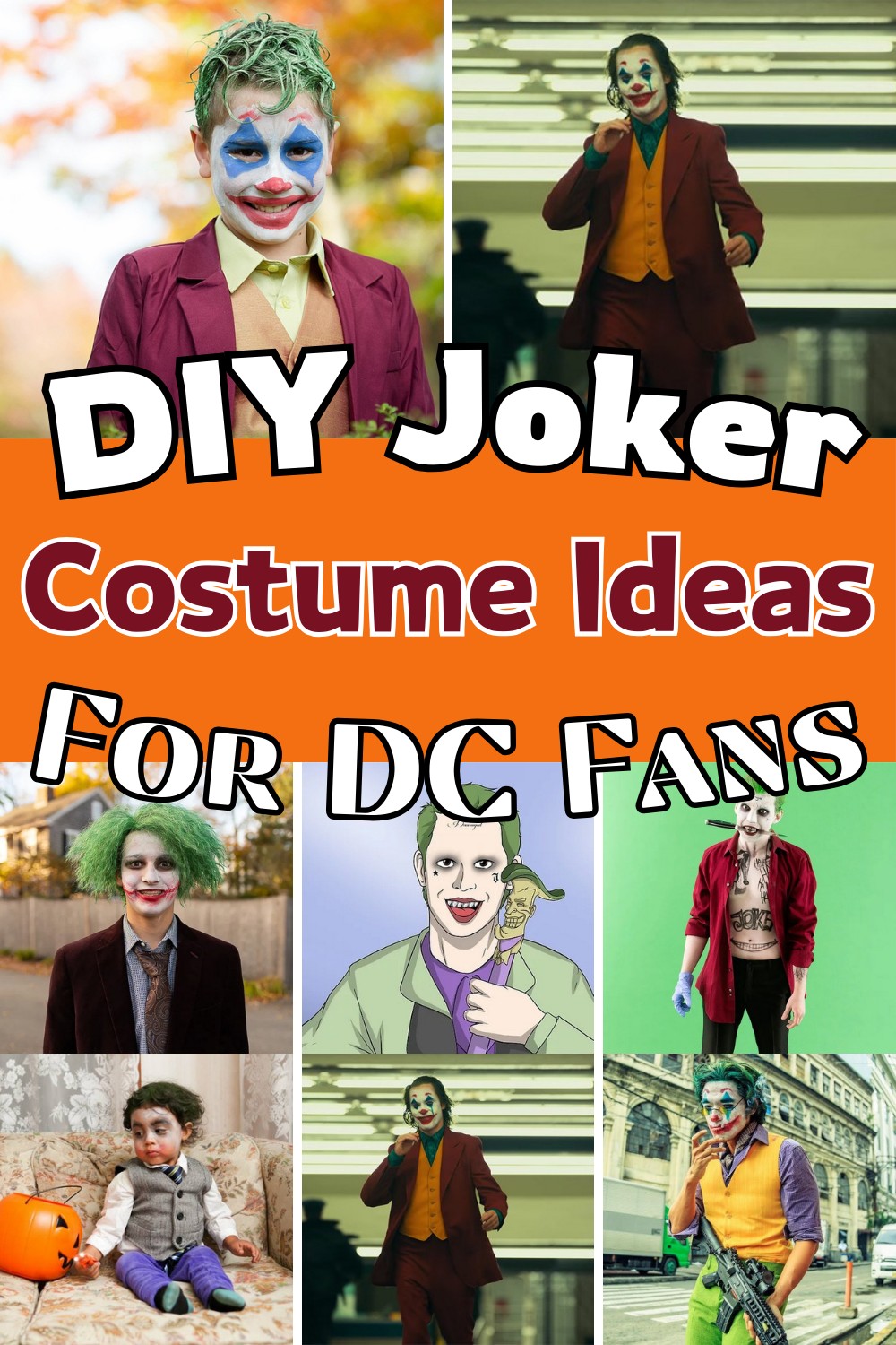 7 DIY Joker Costume Ideas For DC Fans