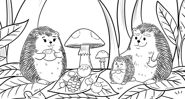 Baby Animal Coloring Sheets
