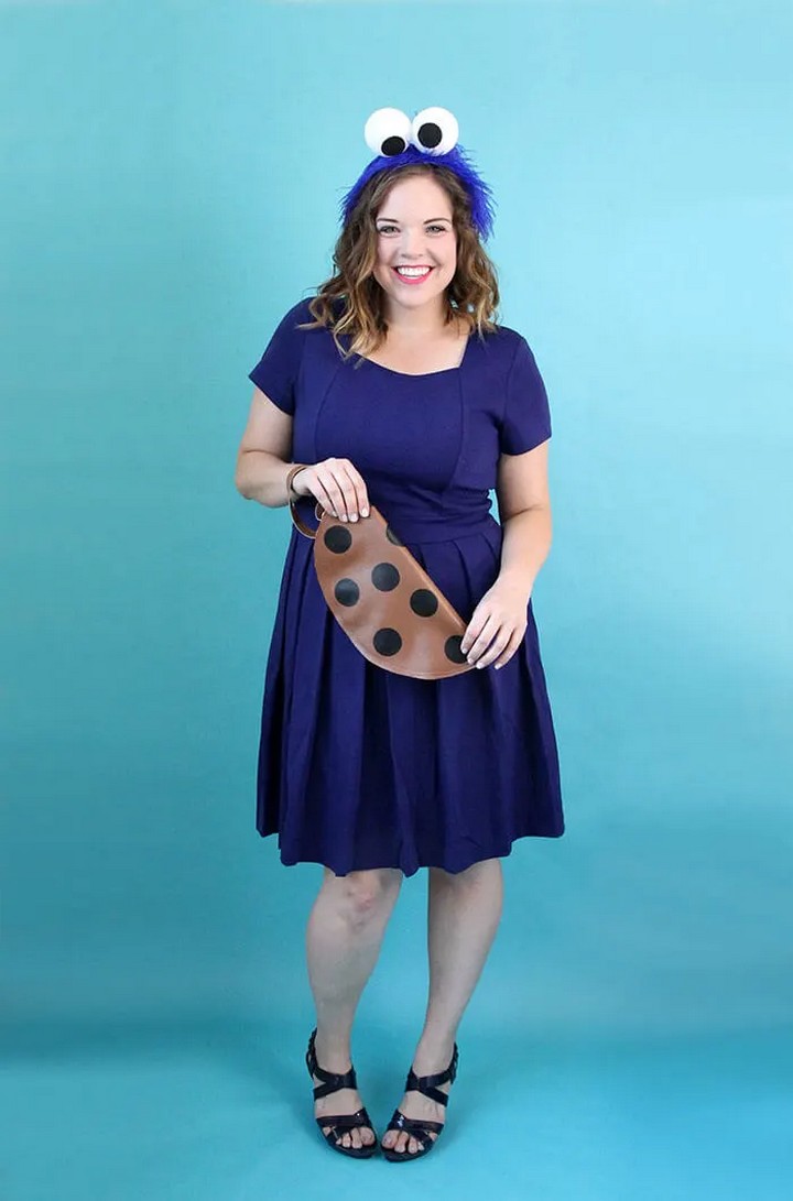 DIY Cookie Monster Costume