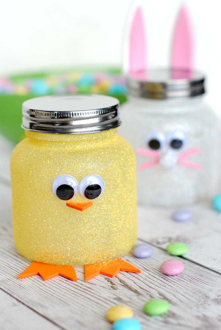 Easy Easter Candy Jars
