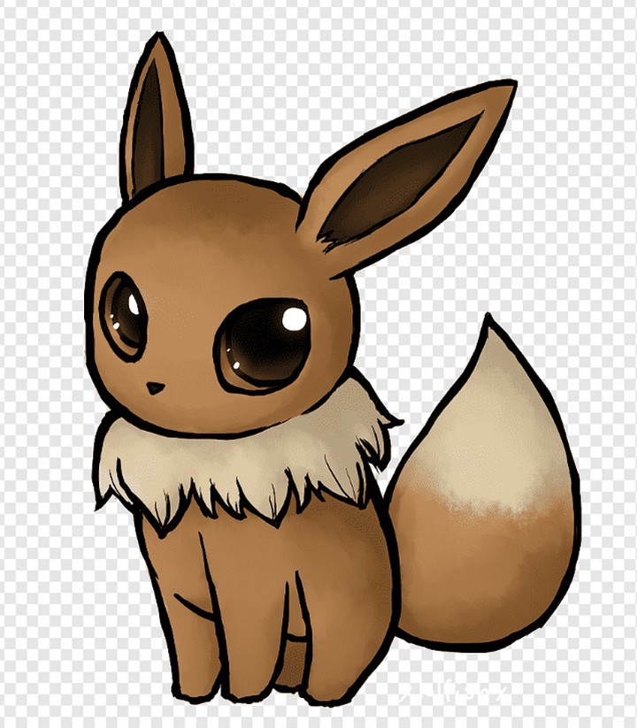 Eevee Drawing Pokemon