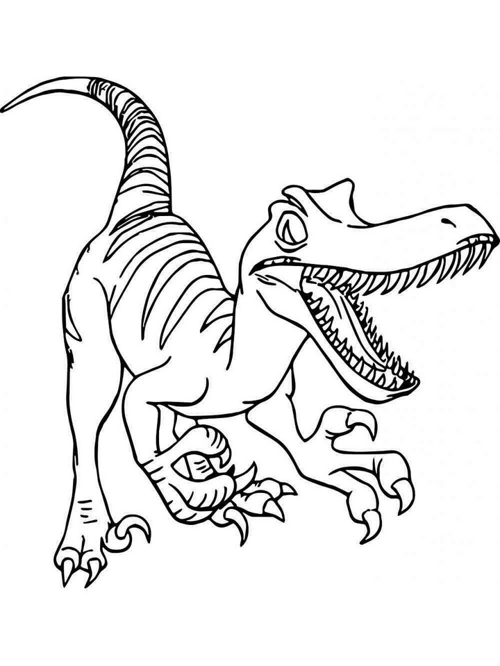 Free Printable Dinosaurs Coloring Pages