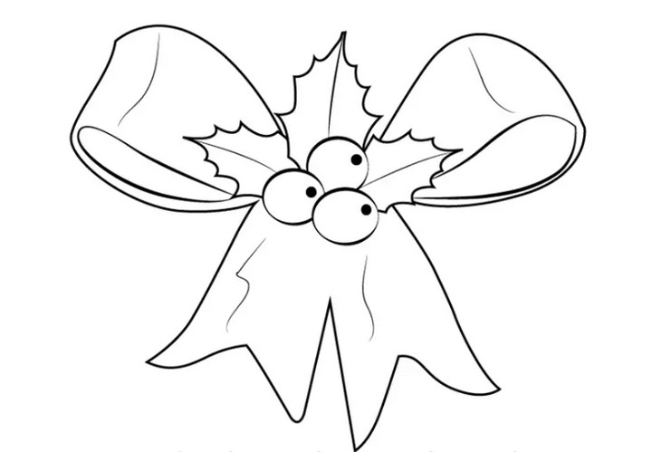 How To Draw Christmas Ribbon