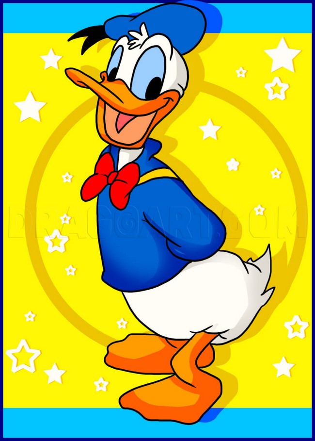 How To Draw Donald Duck