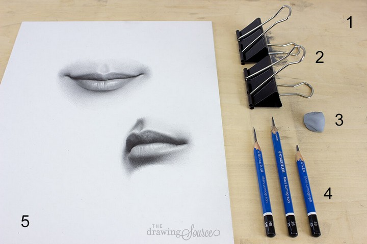 How To Draw Lips Step By Step