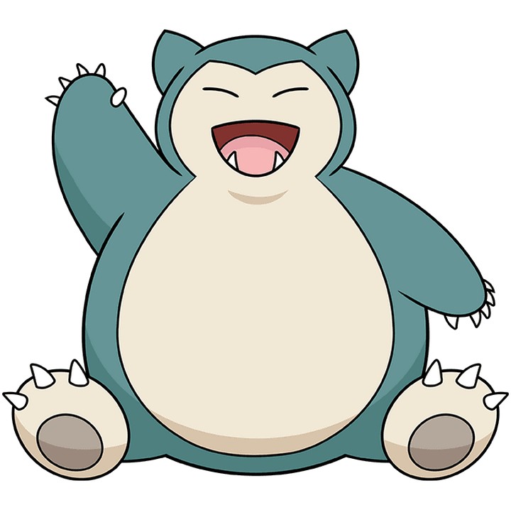 How To Draw Snorlax Pokemon