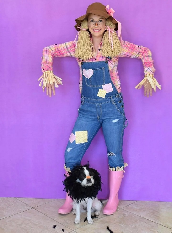 Last Minute Scarecrow Costume Idea