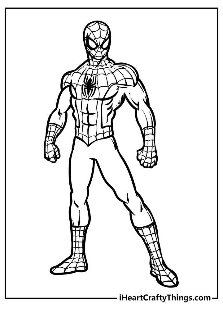 Spider-Man Coloring Pages 1