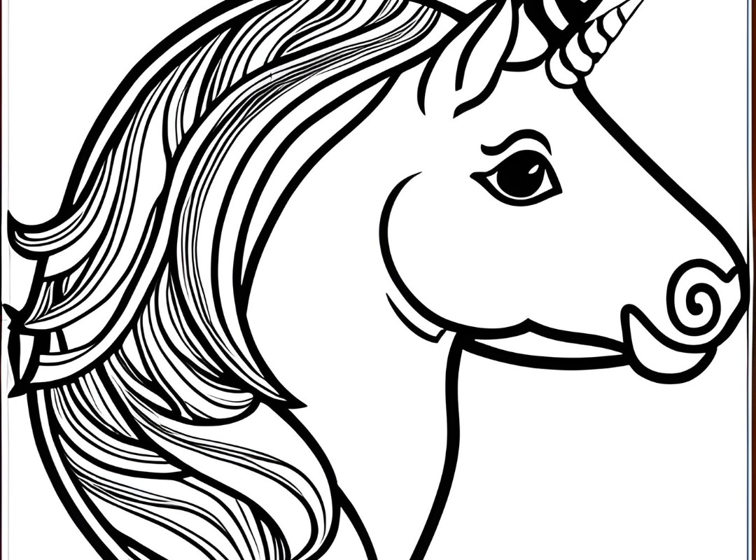 Unicorn Coloring Pages