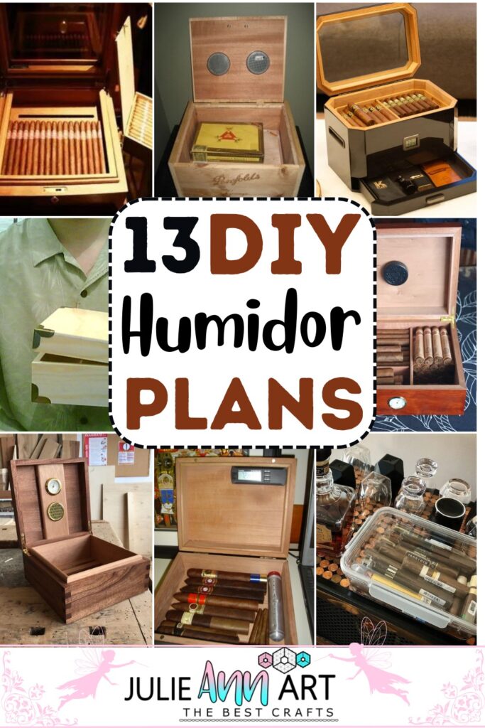 13 DIY Humidor Plans For Cigar Lovers Julie Ann Art