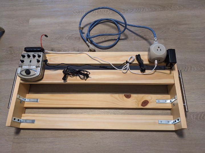 DIY Pedalboard Built From House Leftovers