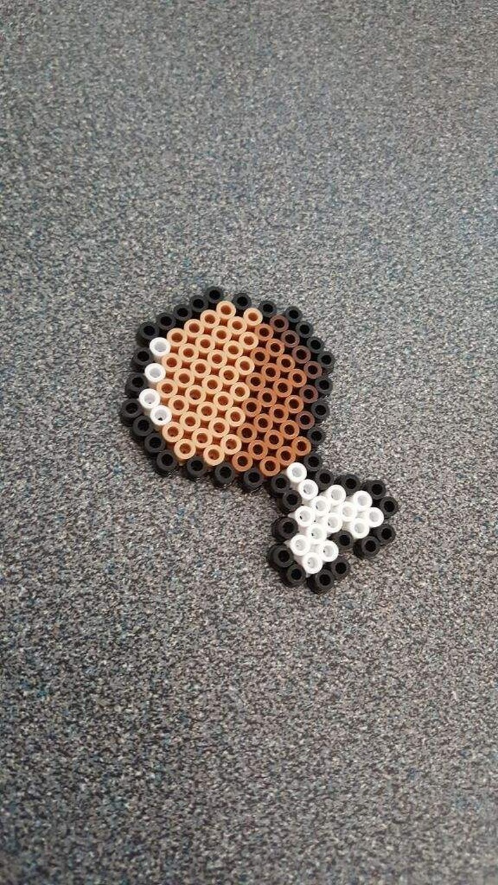 Perler Bead Chicken Wing