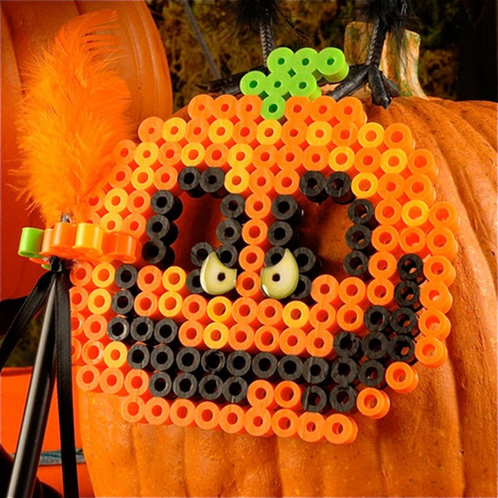 Biggie Beads Pumpkin Masks