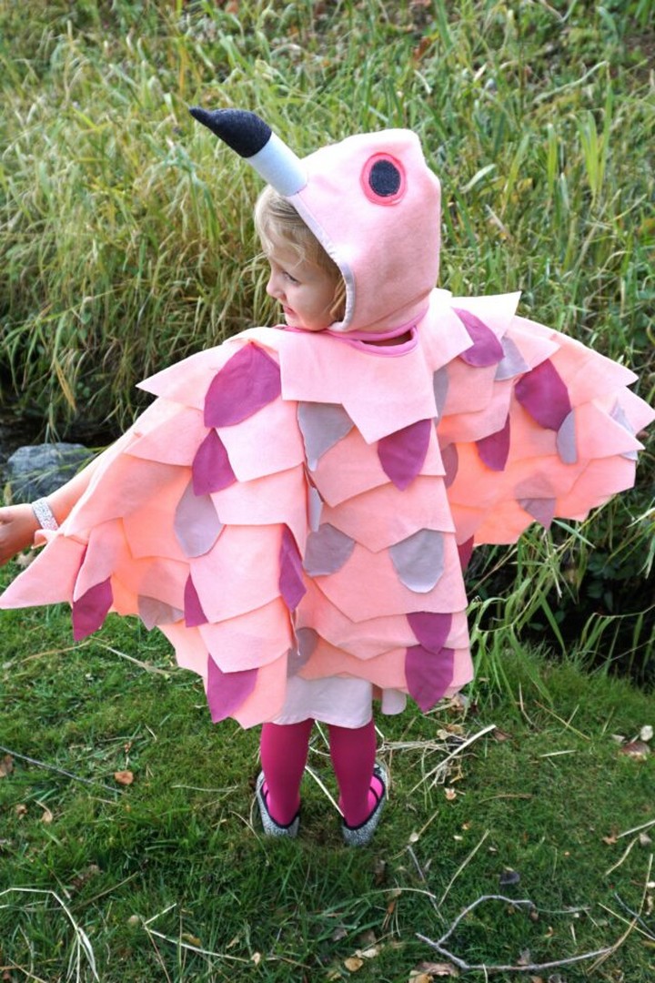 Cute DIY Flamingo Costume