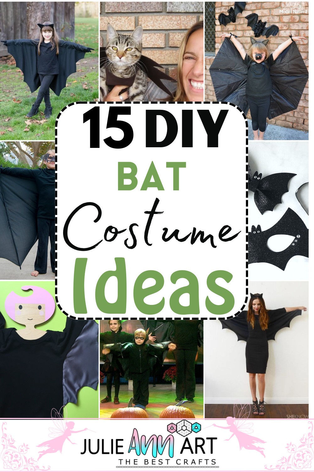 DIY Bat Costume Ideas 1