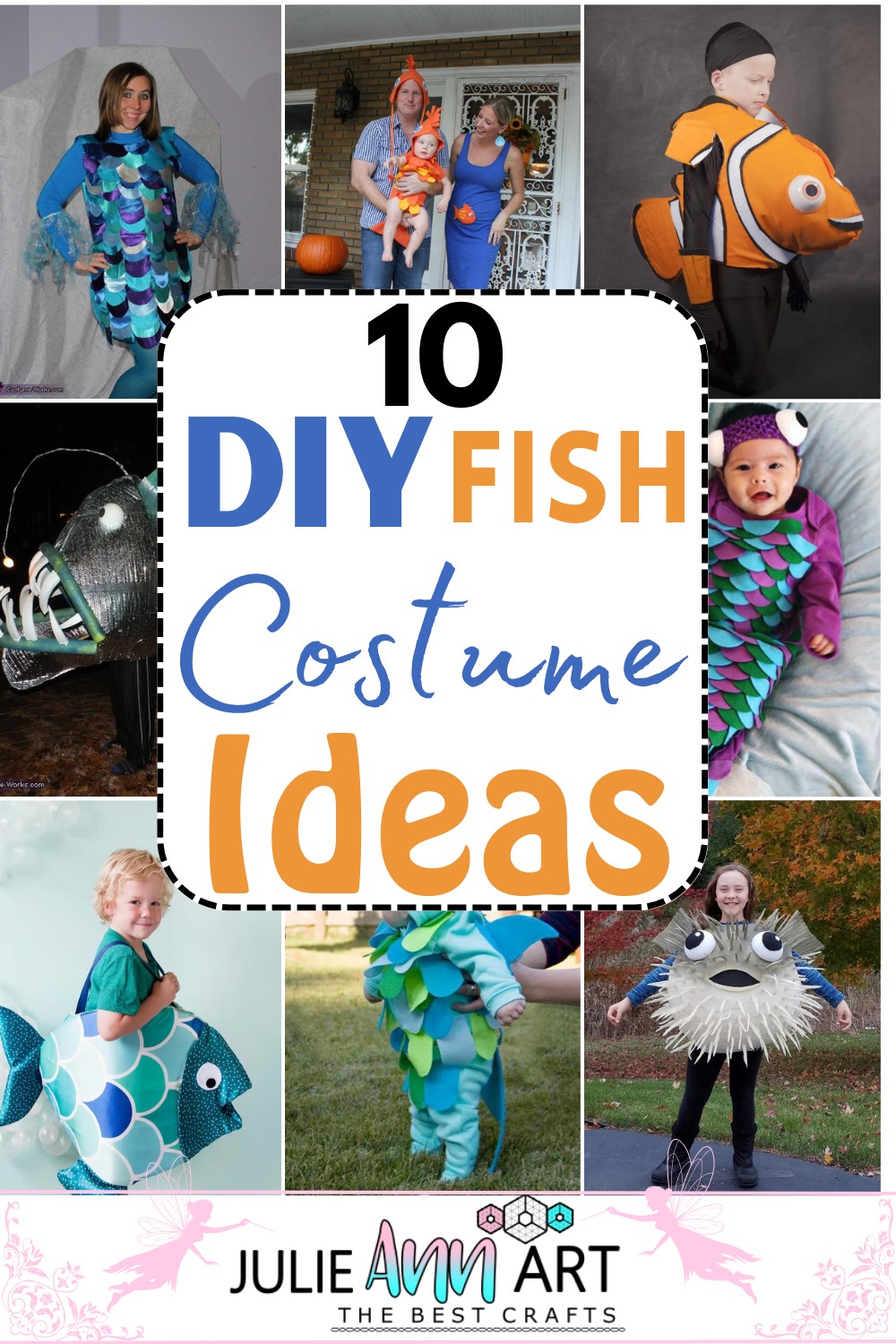 DIY Fish Costume Ideas 1