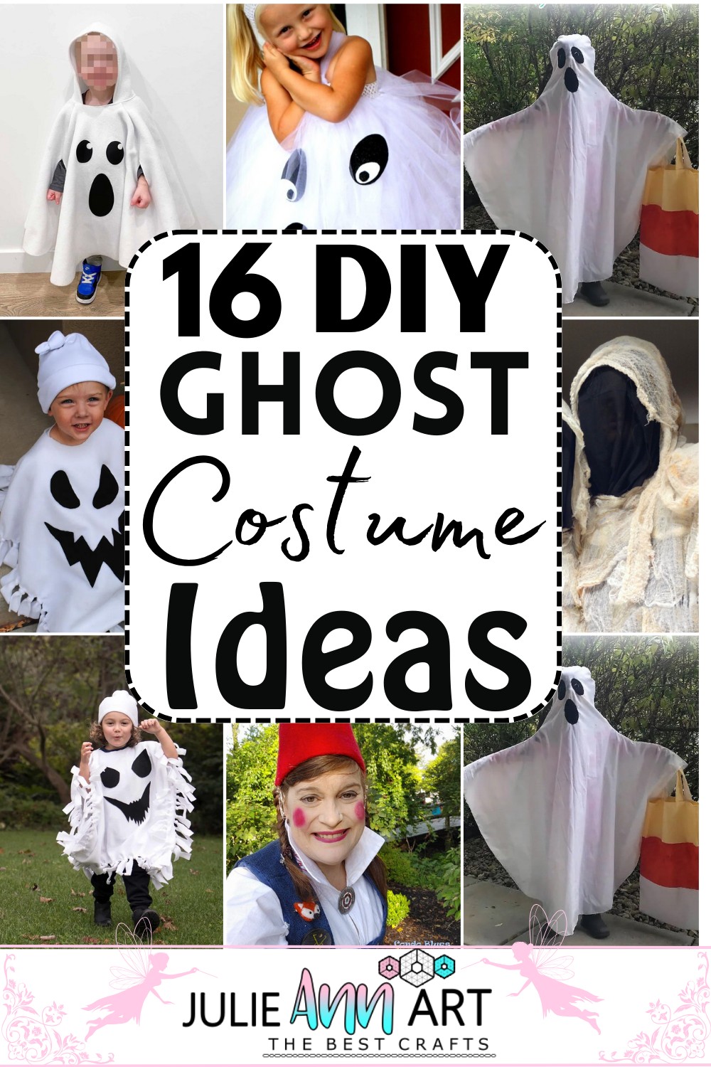 16 DIY Ghost Costume Ideas With Guides For Fun Spookiness!