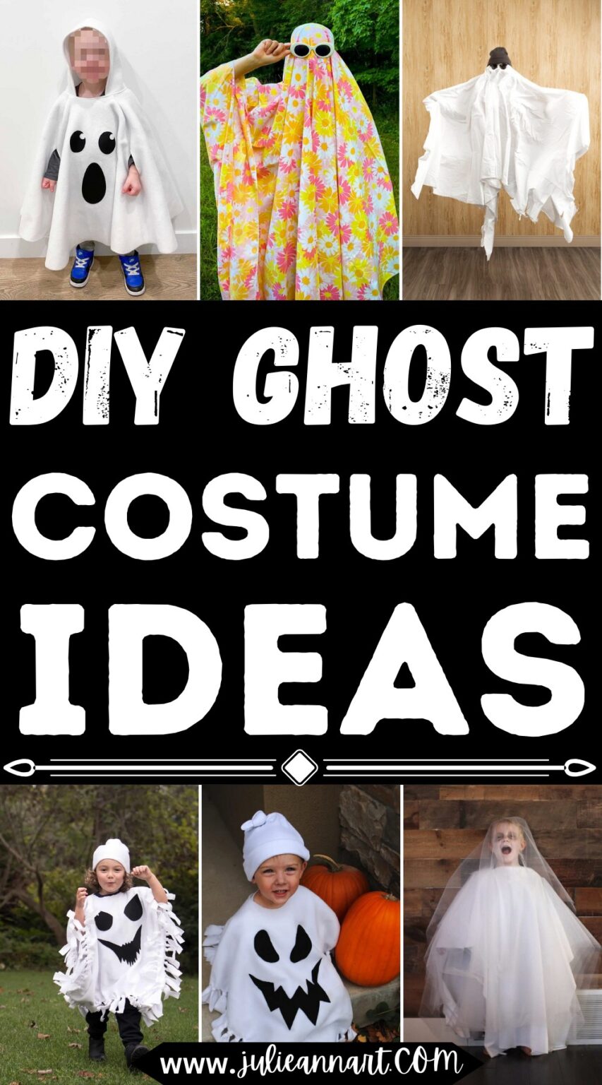 16 DIY Ghost Costume Ideas For Fun Spookiness
