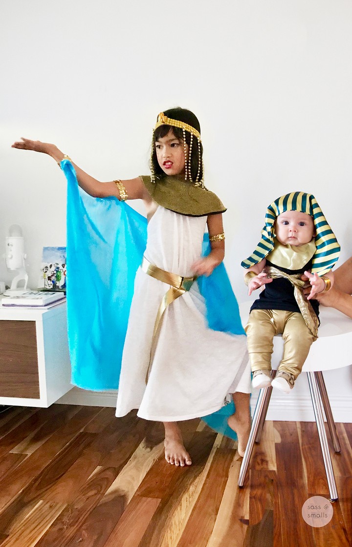 Kids Cleopatra Tut Halloween Costumes