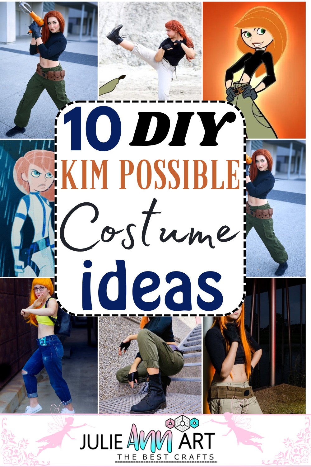 10 DIY Kim Possible Costume Ideas For Spy Ladies Julie Ann Art 10 DIY Kim Possible Costume Ideas For Spy Ladies Julie Ann Art