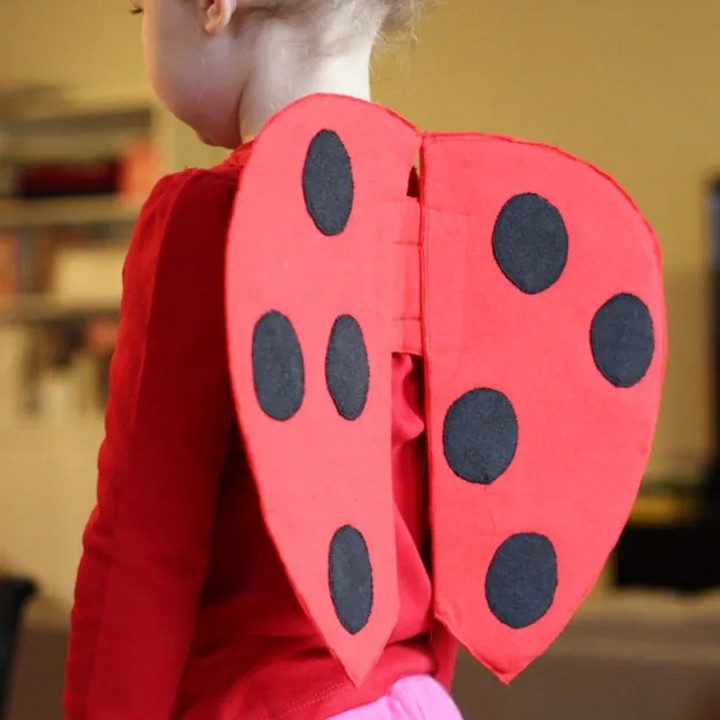 DIY Ladybug Wings