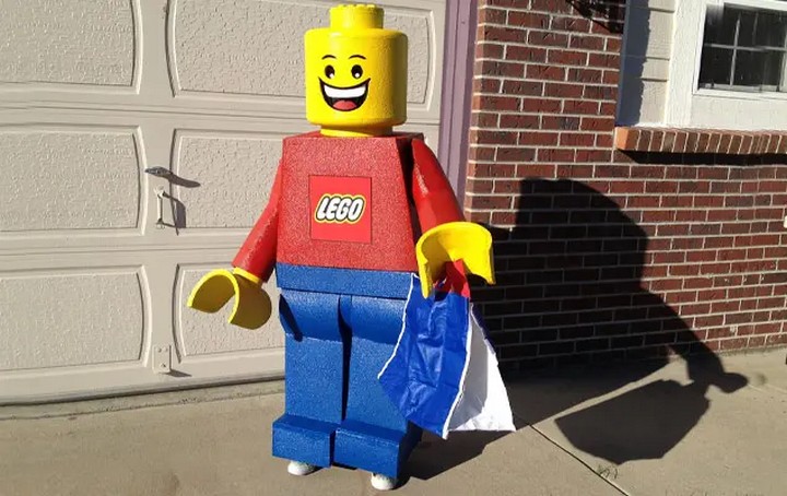 DIY Lego Man Costume