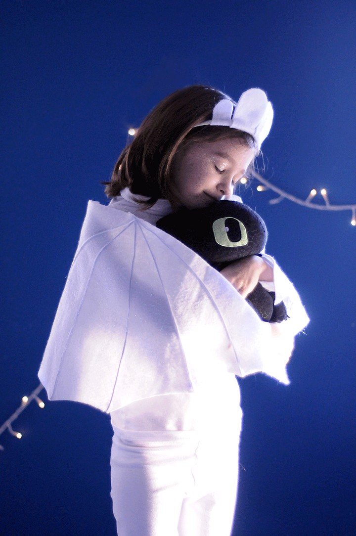 DIY Light Fury Costume
