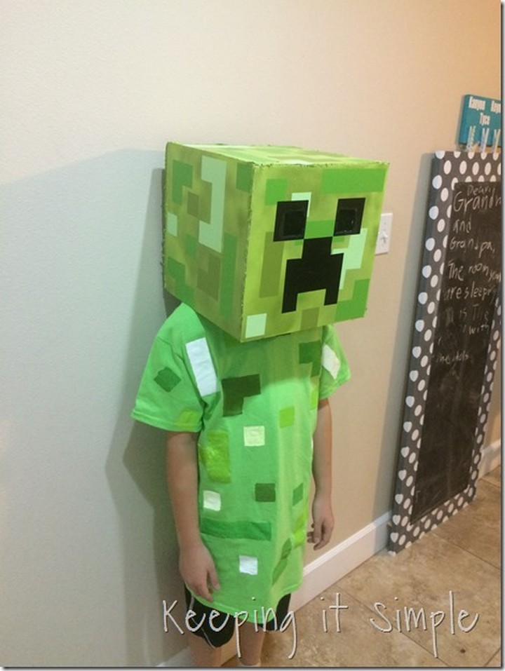 15 DIY Minecraft Costume Ideas For Gamers' Cosplay Julie Ann Art