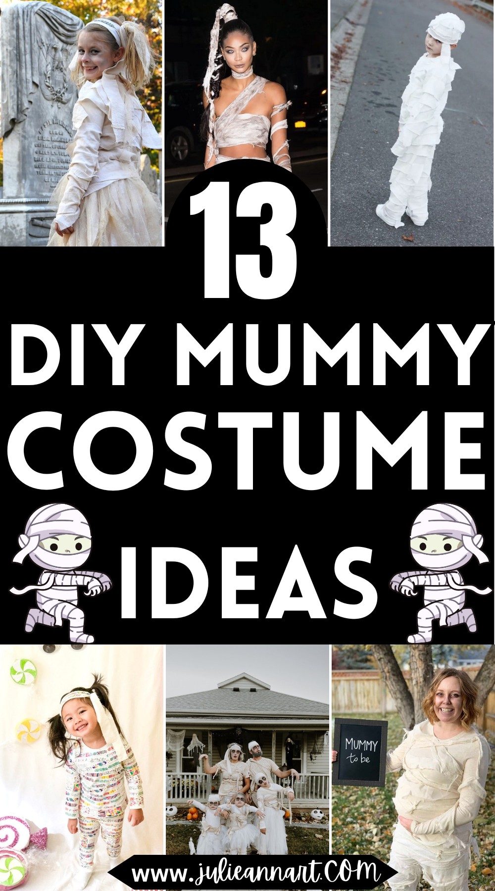 DIY Mummy Costume Ideas