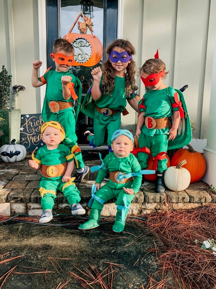 DIY Ninja Turtle Costumes