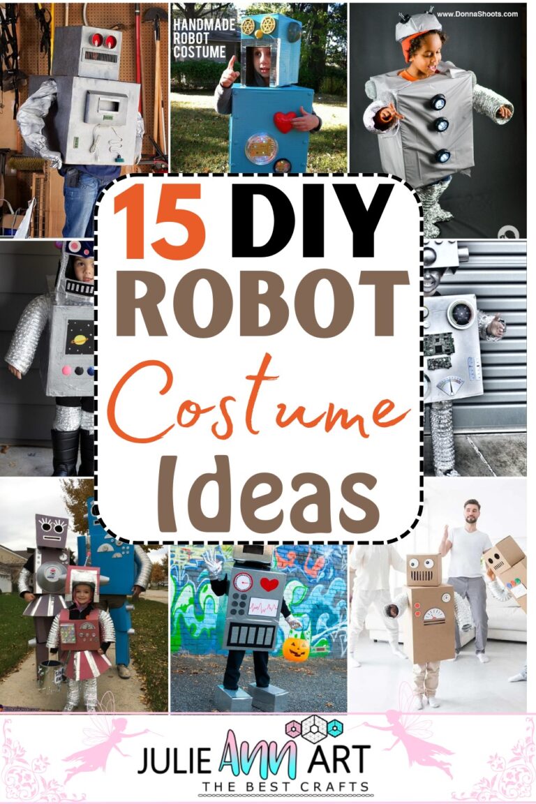 15 DIY Robot Costume Ideas For Futuristic Fun Parties! Julie Ann Art