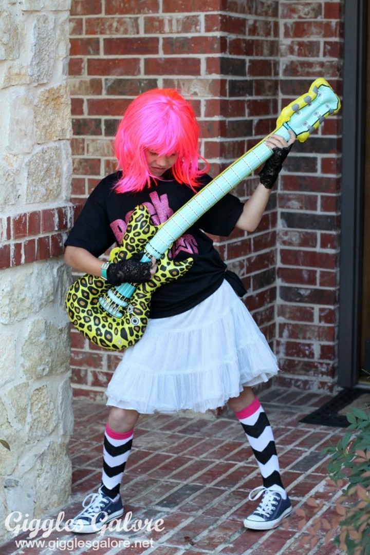 DIY Rock Star Halloween Costume