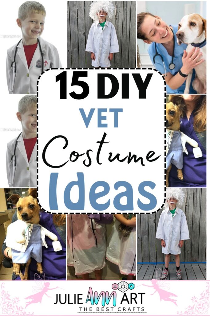 7 DIY Vet Costume ideas For Little Caretakers & Scientists! Julie Ann Art