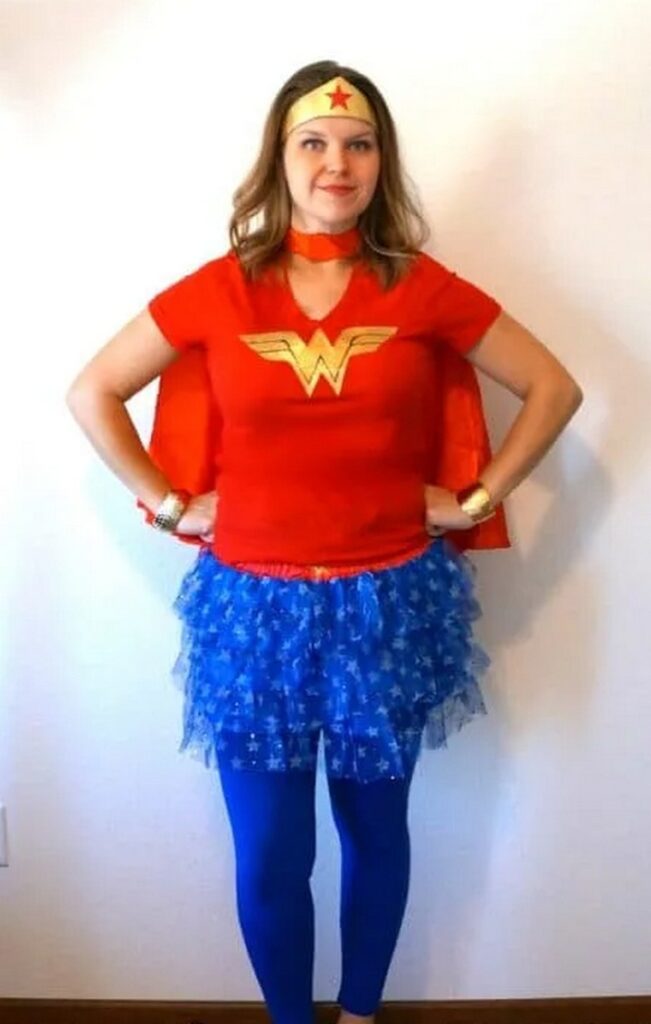 15 DIY Wonder Woman Costume Ideas To Look Like A Princess - Julie Ann Art