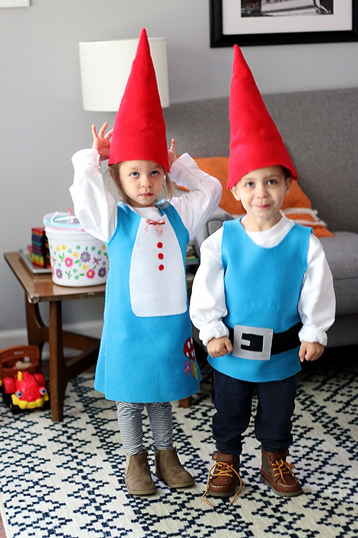 16 DIY Gnome Costume Ideas For Guards Of Earth Treasure - Julie Ann Art