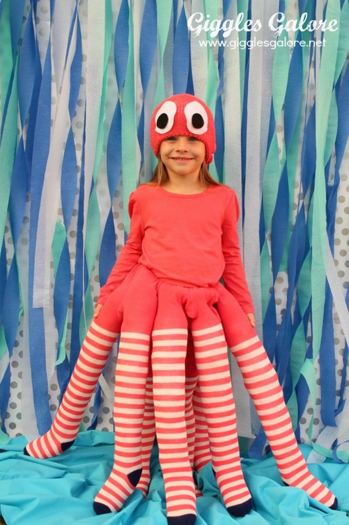 Easy DIY Octopus Costume