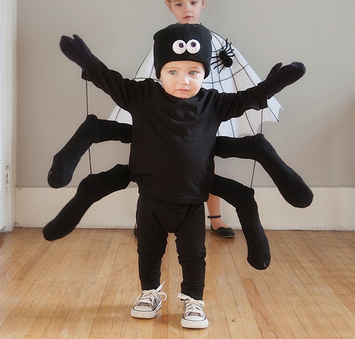 Easy DIY Spider And Spider Web Costumes