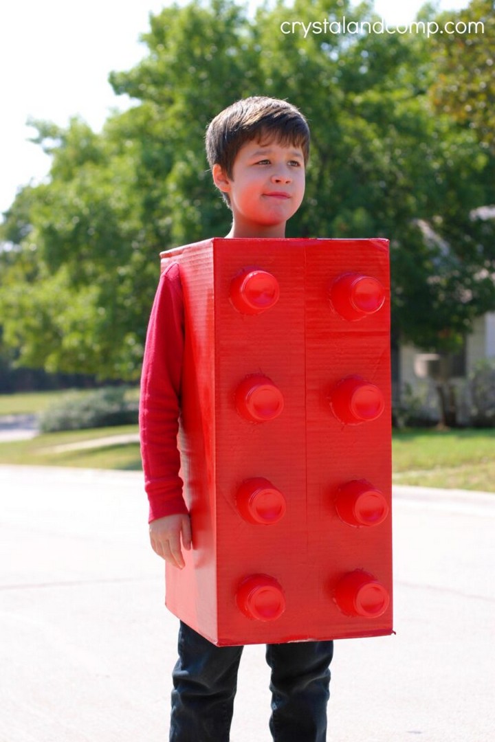 Easy Homemade Lego Costume