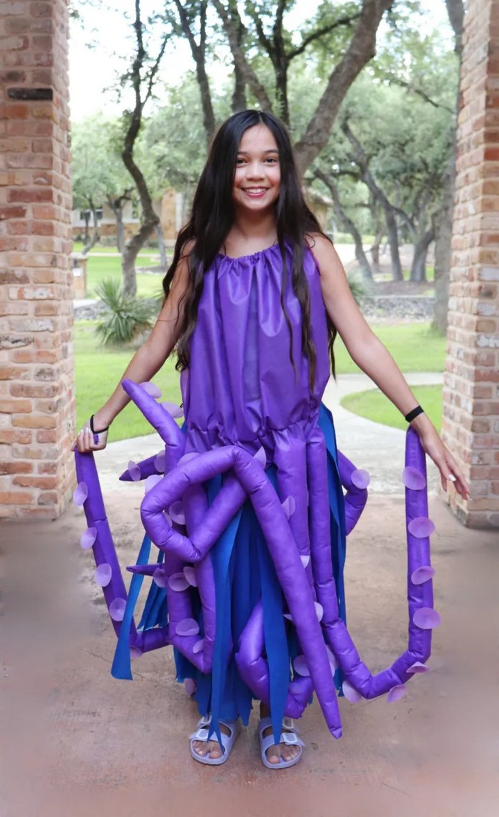 Octopus Costume DIY For Halloween
