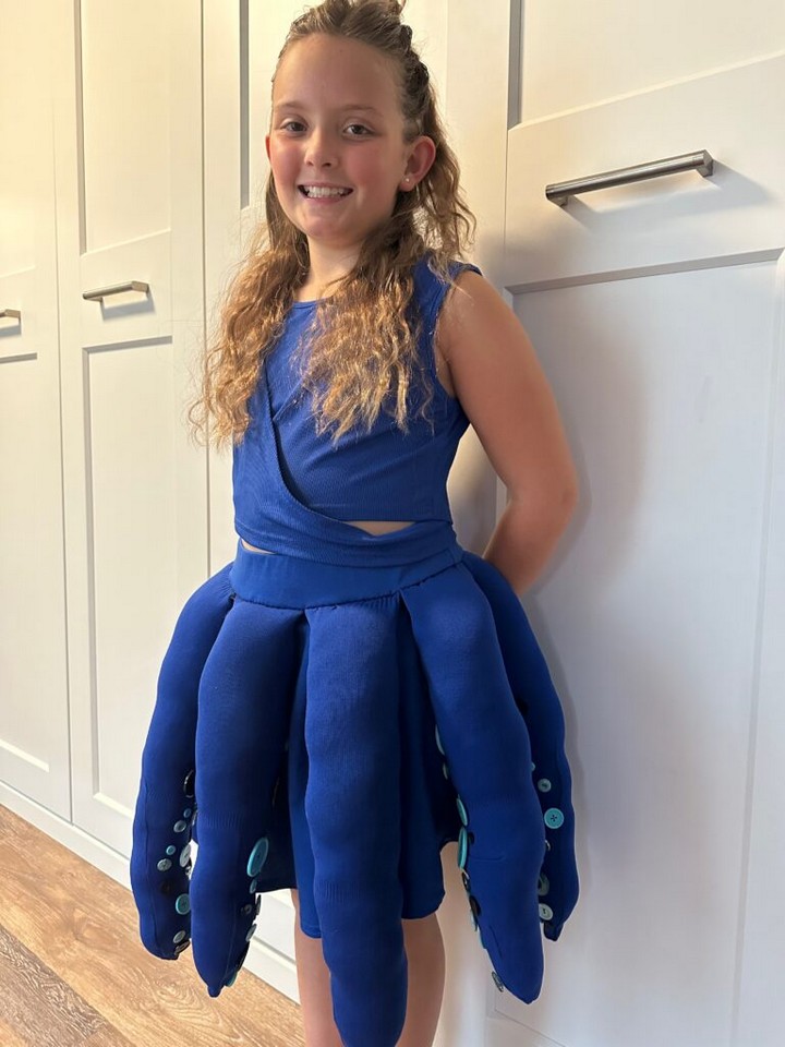 Octopus Costume For All Ages Using Socks