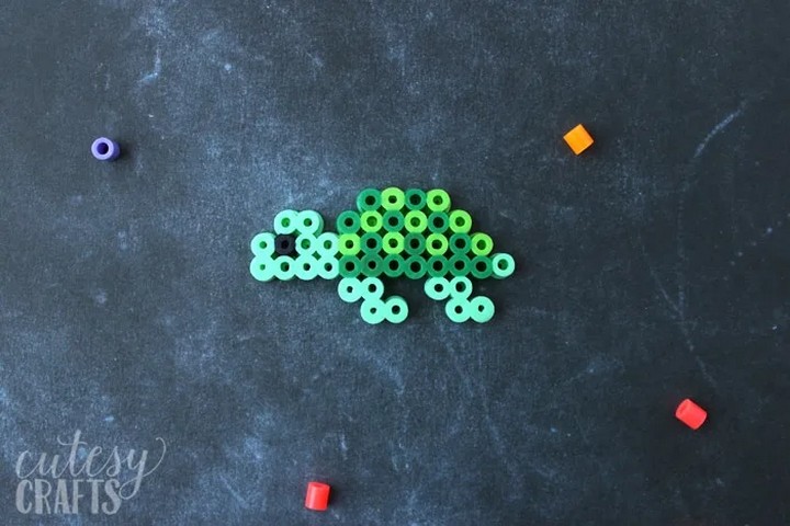 Turtle Perler Bead Pattern