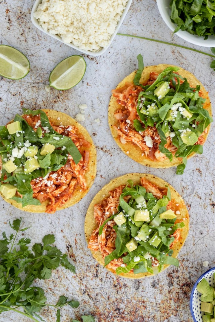 Best Tostadas De Tinga