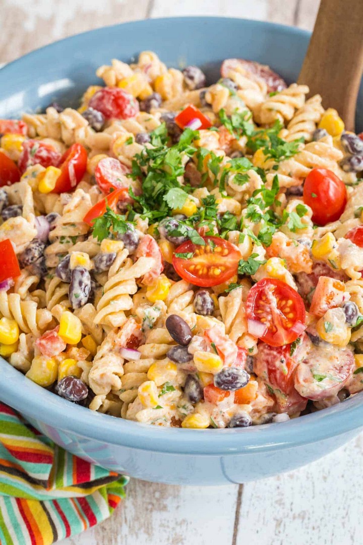 Creamy Mexican Pasta Salad