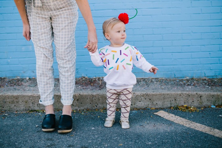 DIY Ice Cream Cone Costume 1
