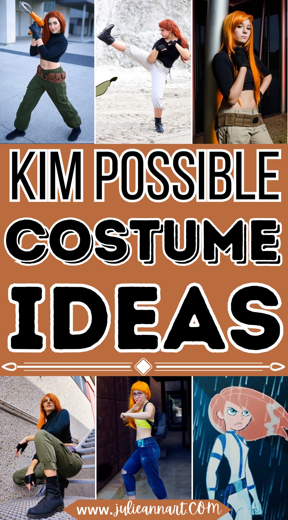10 DIY Kim Possible Costume Ideas For Spy Ladies Julie Ann Art 10 DIY Kim Possible Costume Ideas For Spy Ladies Julie Ann Art