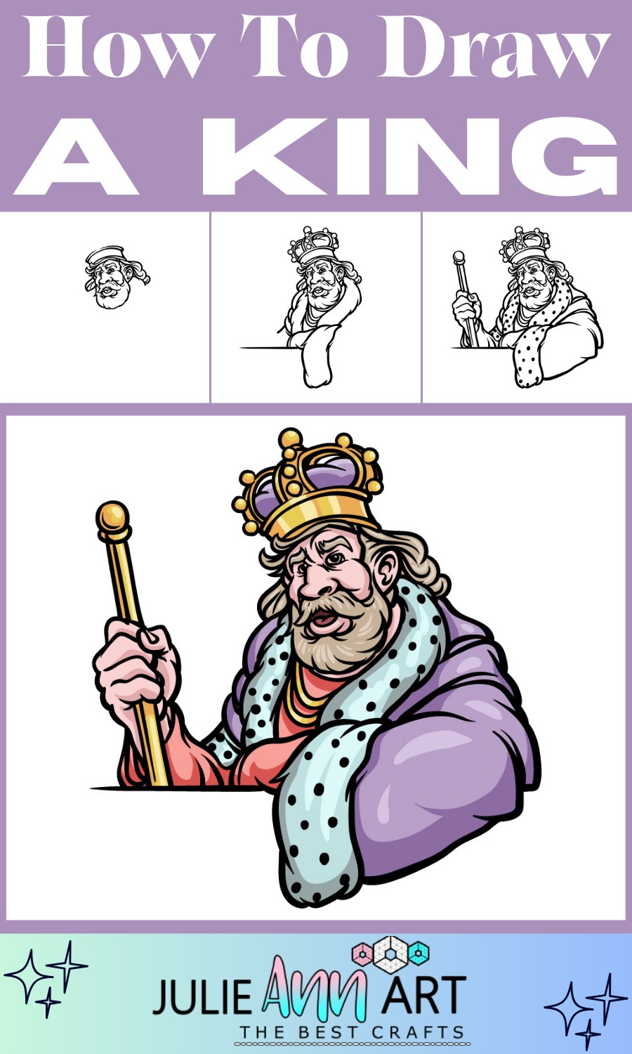How To Draw A King A Step By Step Guide