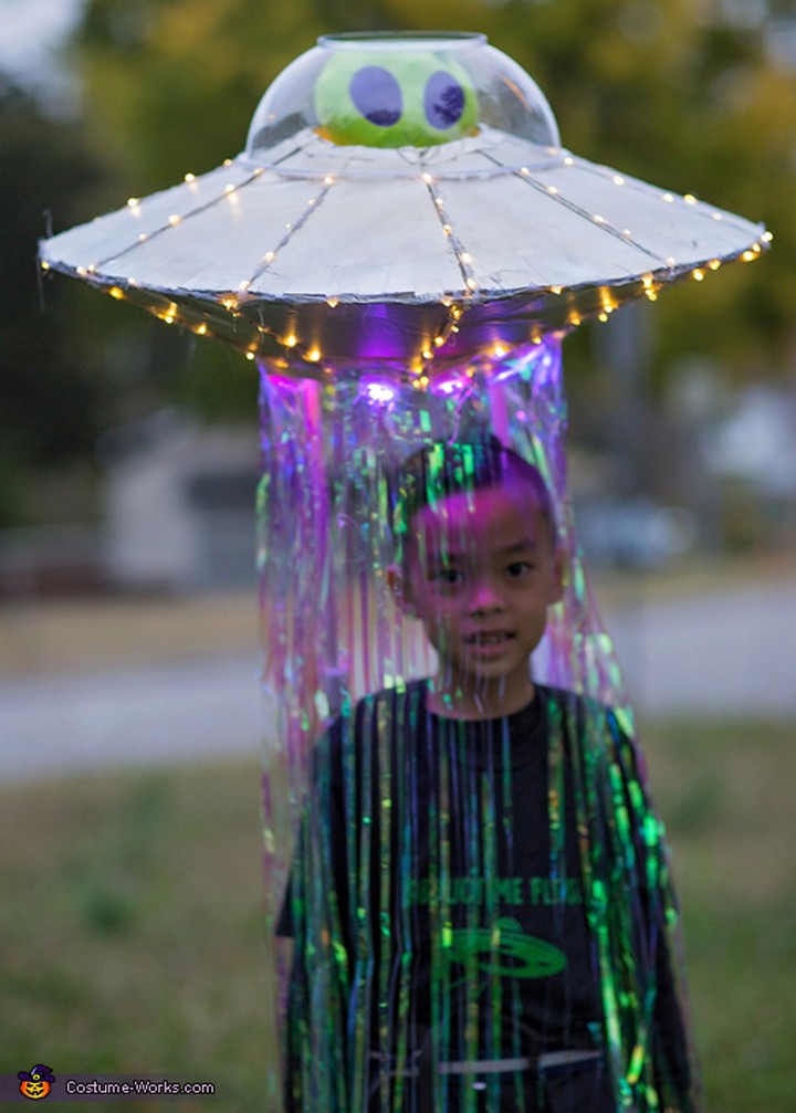 This Abducted By An Alien In Ufo Costume