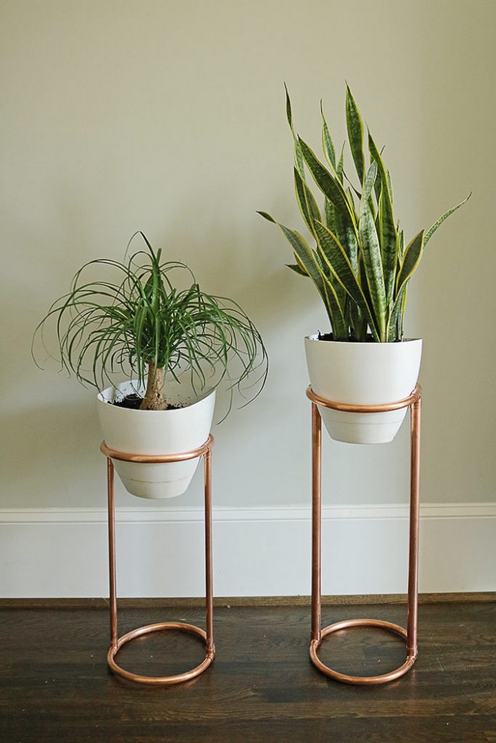 Copper Round Stand