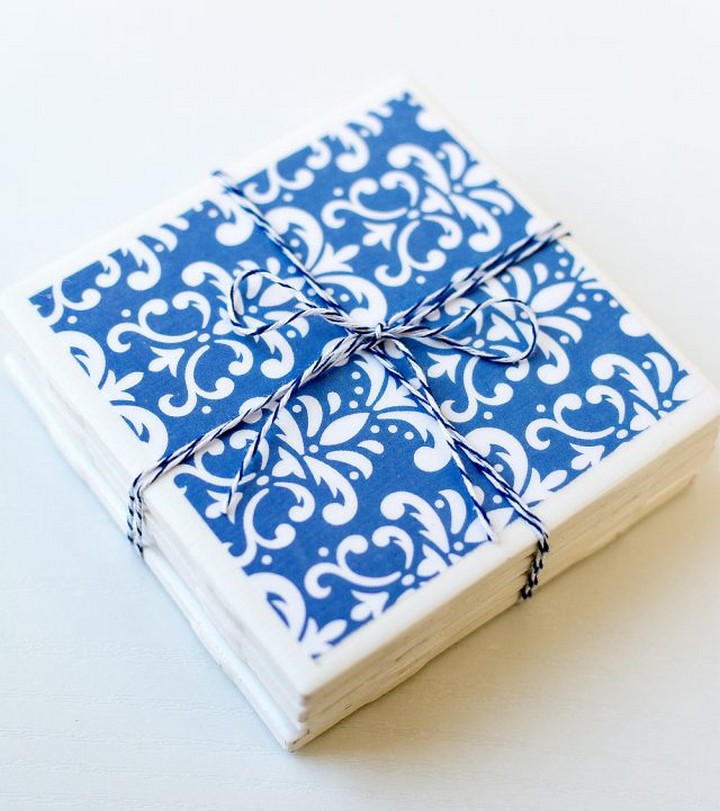 DIY Tile Coasters